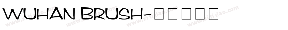 WUHAN BRUSH字体转换